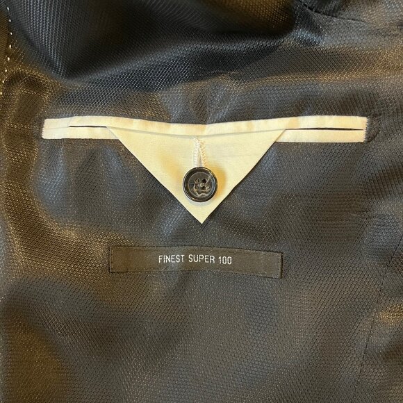 Strellson Charcoal Suit, men's size 38R Jacket and 30x32 Pants - Picture 4 of 10